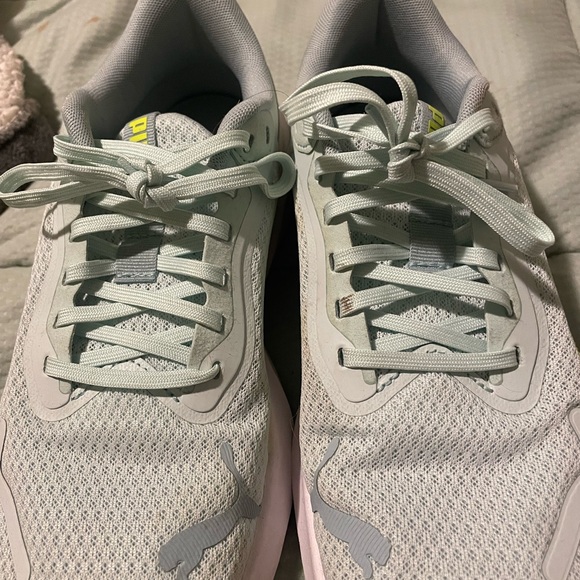 Puma Gray Athletic Sneakers - Picture 1 of 4